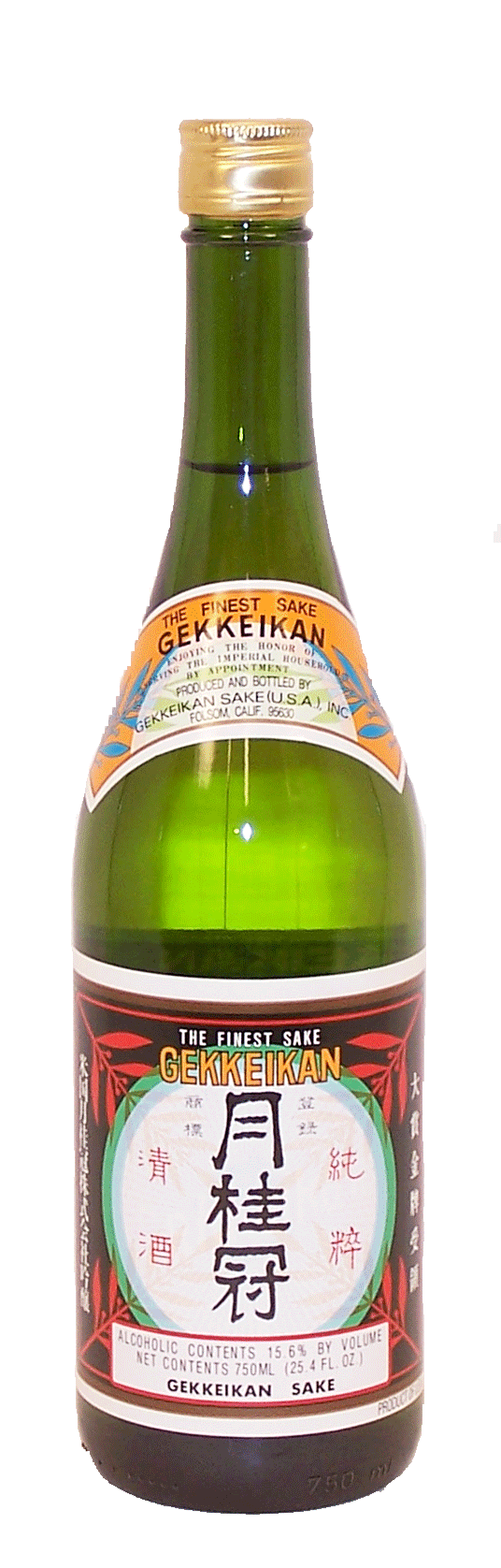 Gekkeikan  sake, japan, 15.6% alc./vol. Full-Size Picture